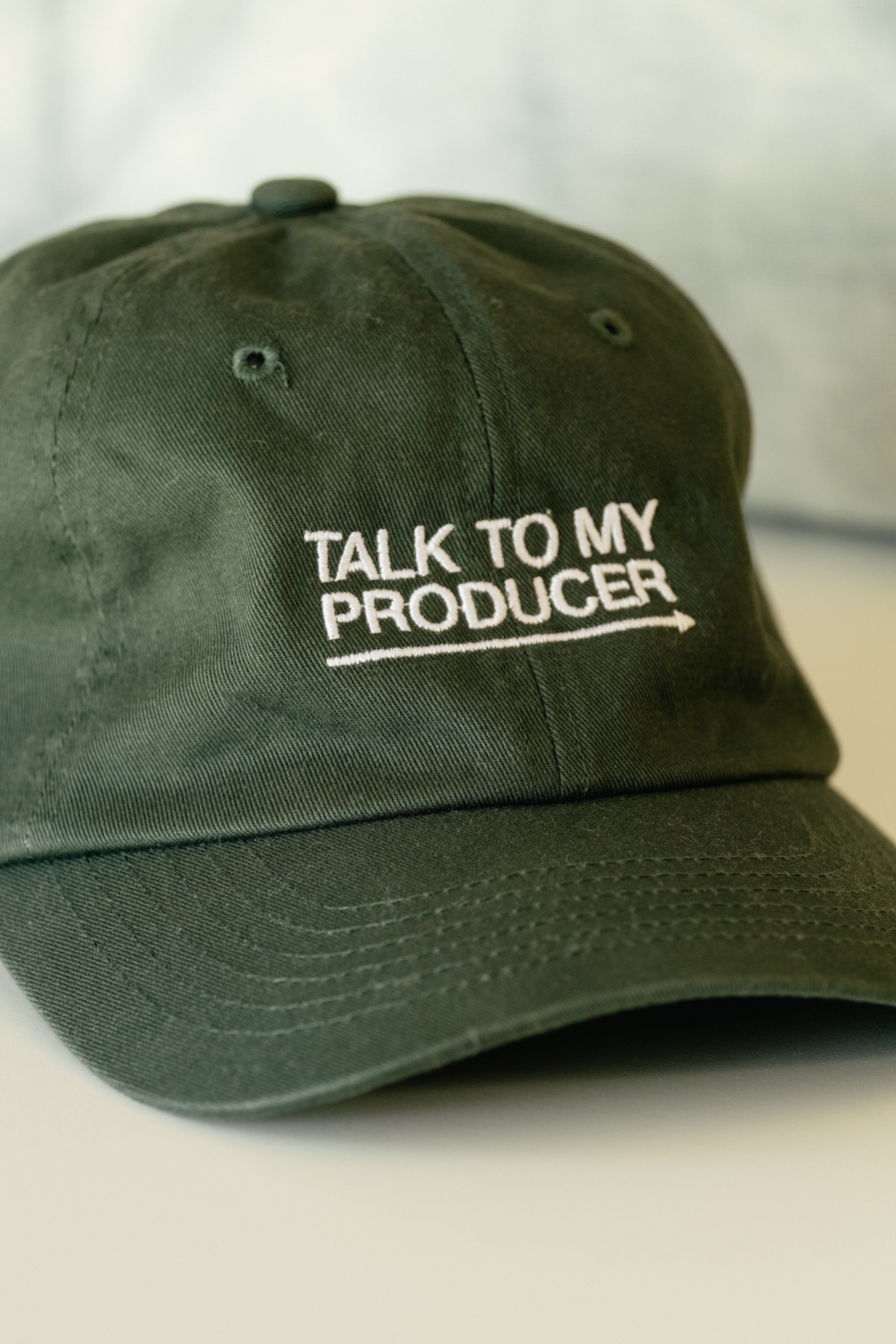 TALK TO MY PRODUCER → DAD HAT