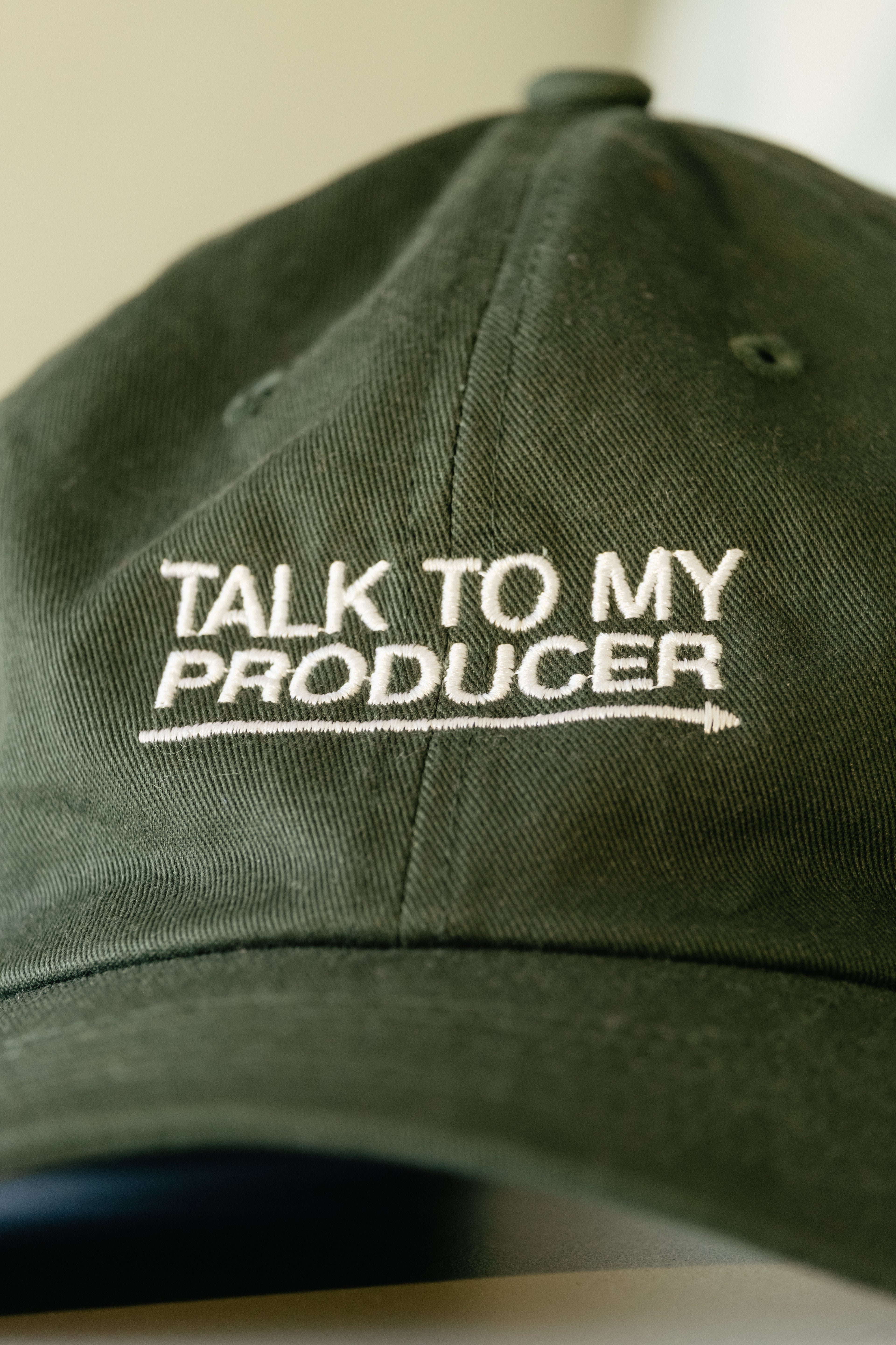 TALK TO MY PRODUCER → DAD HAT